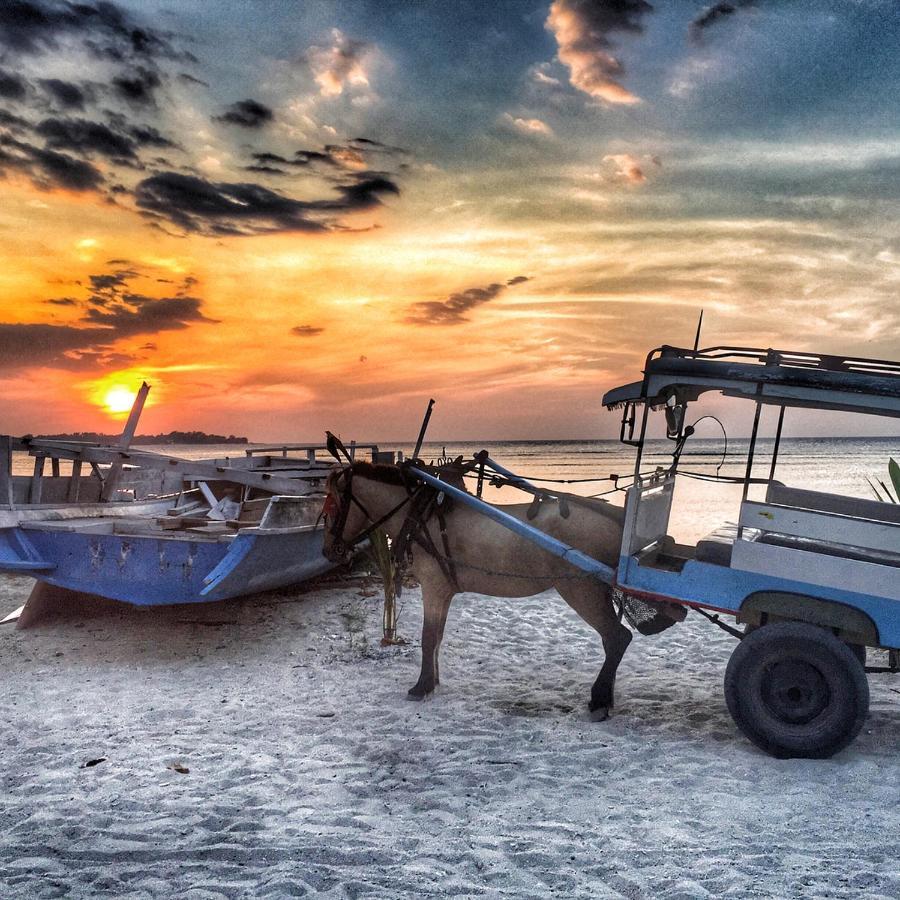 Puri Air Beach Resort & Spa Gili Air Kültér fotó